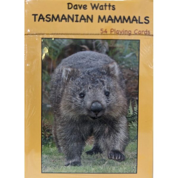 Tasmanian Mammals Playing Cards