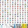 World & Flags Travel Reference Map - Image 3