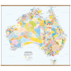 AIATSIS Wall Map of Indigenous Australia - Large