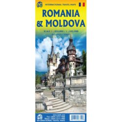 Moldova Romania Travel Reference Map