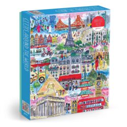 Cities Around the World 1000pc Jigsaw Puzzle