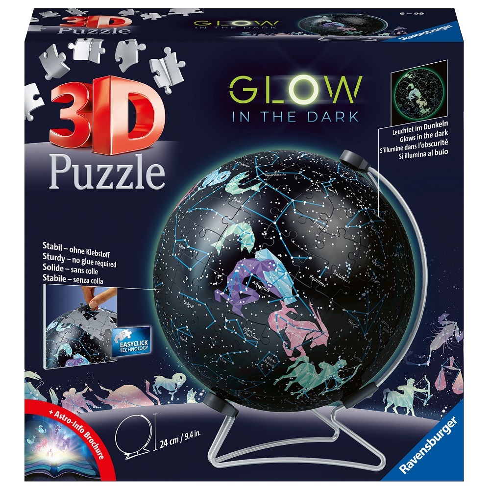 3D Starglobe Glow-In-The-Dark Puzzle - Image 4