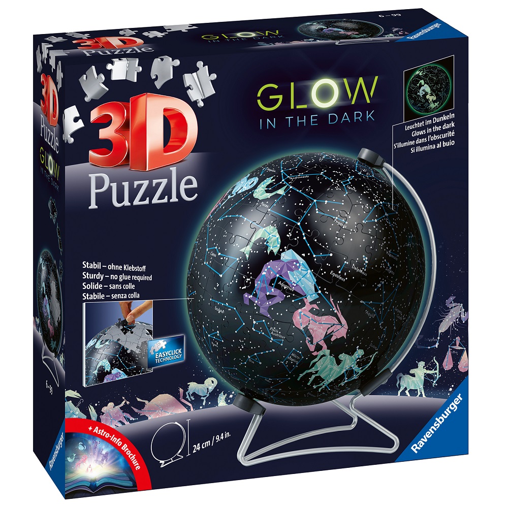 3D Starglobe Glow-In-The-Dark Puzzle