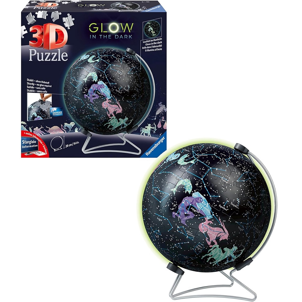 3D Starglobe Glow-In-The-Dark Puzzle - Image 3