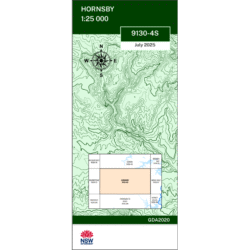 Hornsby 1:25k Topo Map