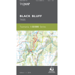 Black Bluff 1:50,000 Topo Map