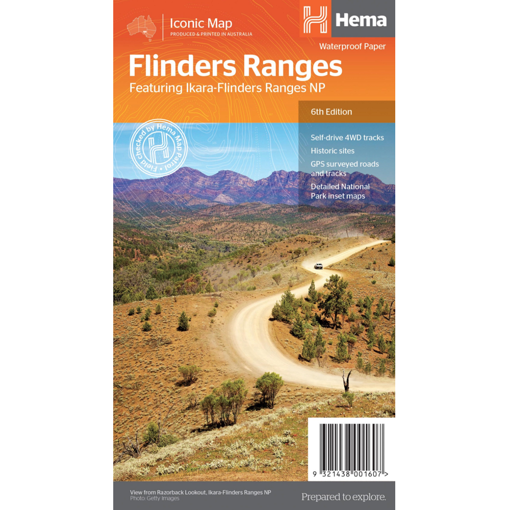Flinders Ranges Map