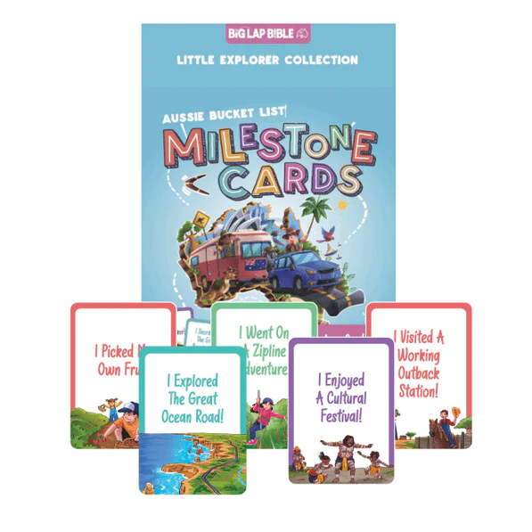 Aussie Bucket List Milestone Cards