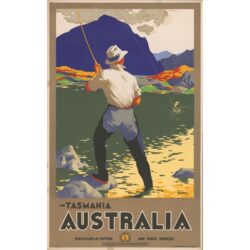 Tasmania - Particulars at Shipping Print