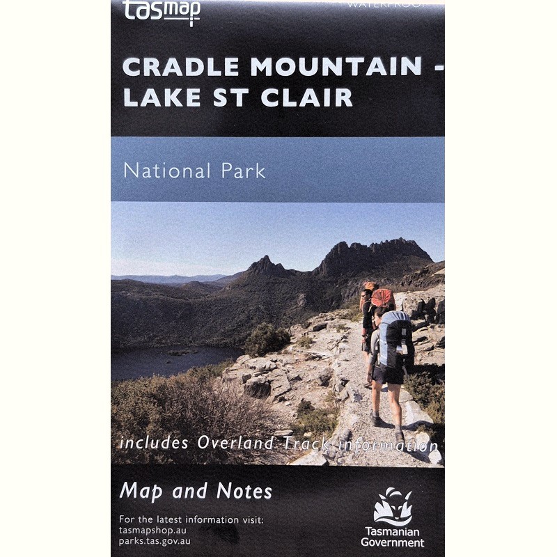 Cradle Mountain Lake St Clair Map - Waterproof