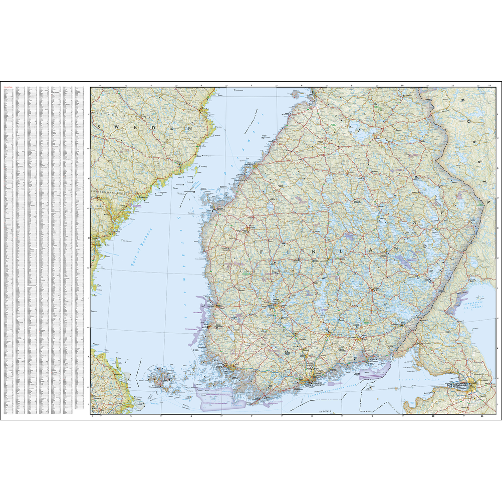 Finland Adventure Travel Map 3333 - Image 3