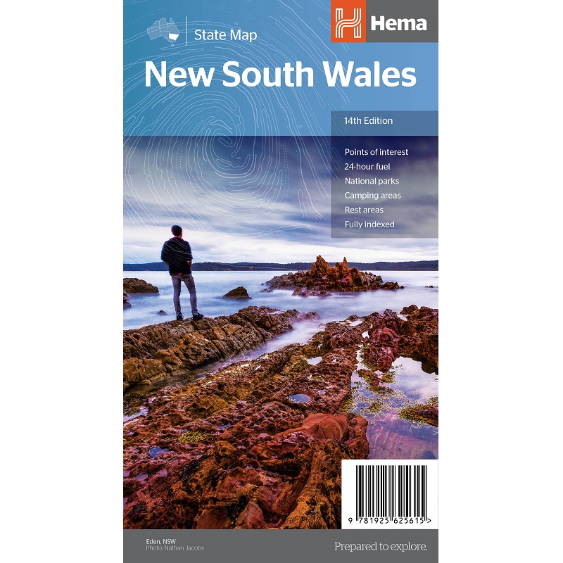 New South Wales State Road Map