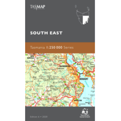South East Tasmania (folded) Map