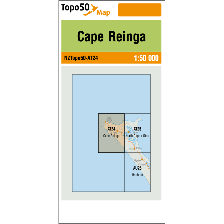 Cape Reinga Topo50 Map