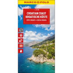 Croatia Coast Map 9783575022295