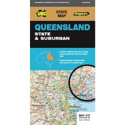 Queensland State Suburban Map 470