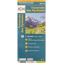 Traversée Des Pyrenées Map