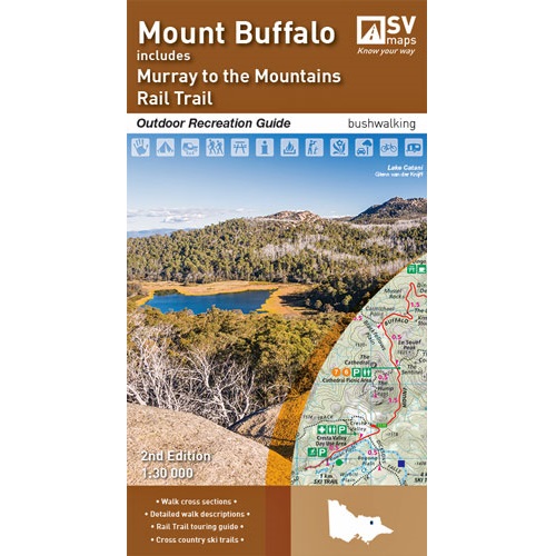 Mount Buffalo Outdoor Recreation Map