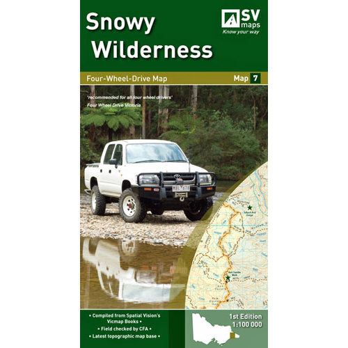Snowy Wilderness 4WD Map