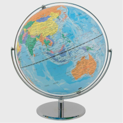 30cm Blue Ocean Political Globe
