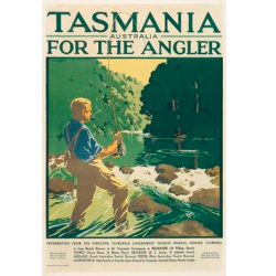 Tasmania for the Angler Print
