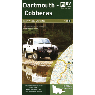 Dartmouth - Cobberas 4WD Map