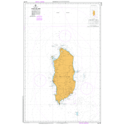 AUS 789 Chart - TAS - Bass Strait - King Island (Withdrawn)