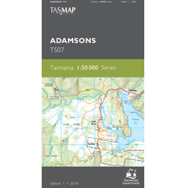 Adamsons 1:50,000 Topo Map