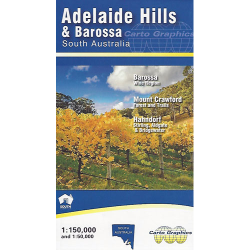 Adelaide Hills & Barossa Map