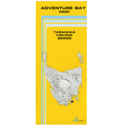 Adventure Bay 1:25k Topo Map