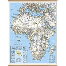 Africa Classic Wall Map - Enlarged