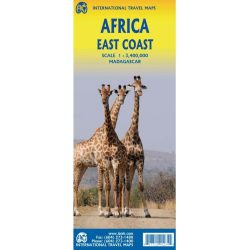 Africa East Coast Travel Reference Map