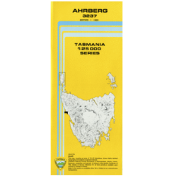 Ahrberg 1:25k Topo Map