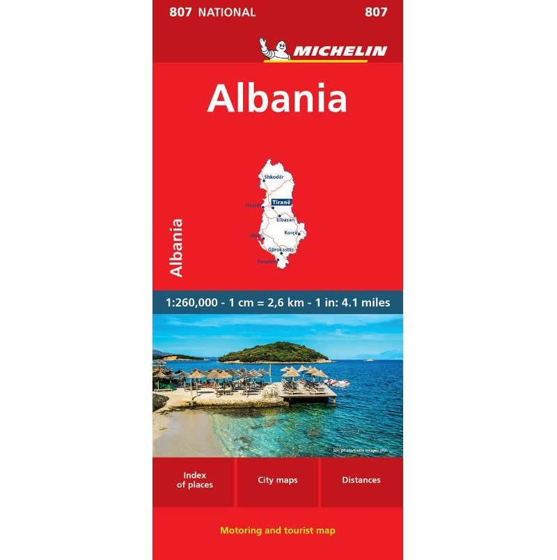 Albania Road Map 807