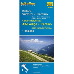 South Tyrol - Trentino Cycle Map