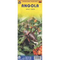 Angola Travel Reference Map