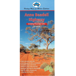 Anne Beadell Highway Map