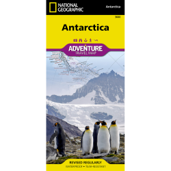 Antarctica Adventure Travel Map 3600