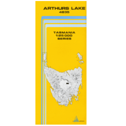 Arthurs Lake 1:25k Topo Map