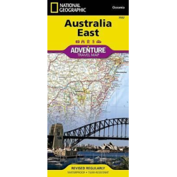 Australia East Adventure Travel Map 3502