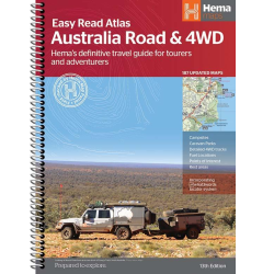 Australia Road & 4WD Easy Read Atlas