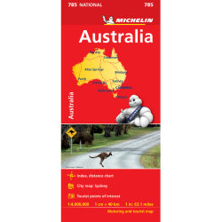 Australia Road Map 785