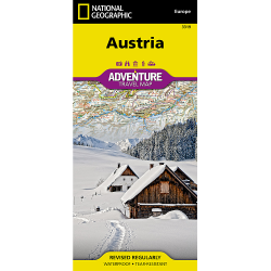 Austria Adventure Travel Map 3319