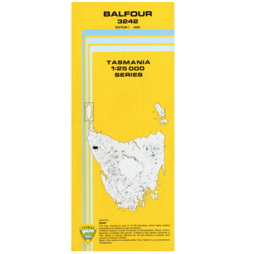 Balfour 1:25k Topo Map