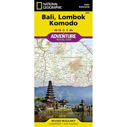 Bali Lombok Adventure Map 3005