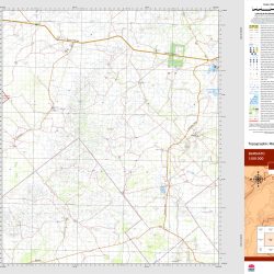 Barnato 100k NSW Topo Map 7834