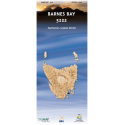 Barnes Bay 1:25k Topo Map