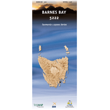 Barnes Bay 1:25k Topo Map