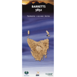 Barretts 1:25k Topo Map