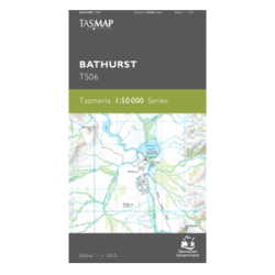 Bathurst 1:50,000 Topo Map